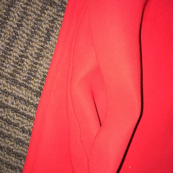 Dressy Red Joggers - Picture 6 of 9